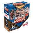 2025 Topps Stadium Club UFC Mega Box med samlarkort för MMA-fans.