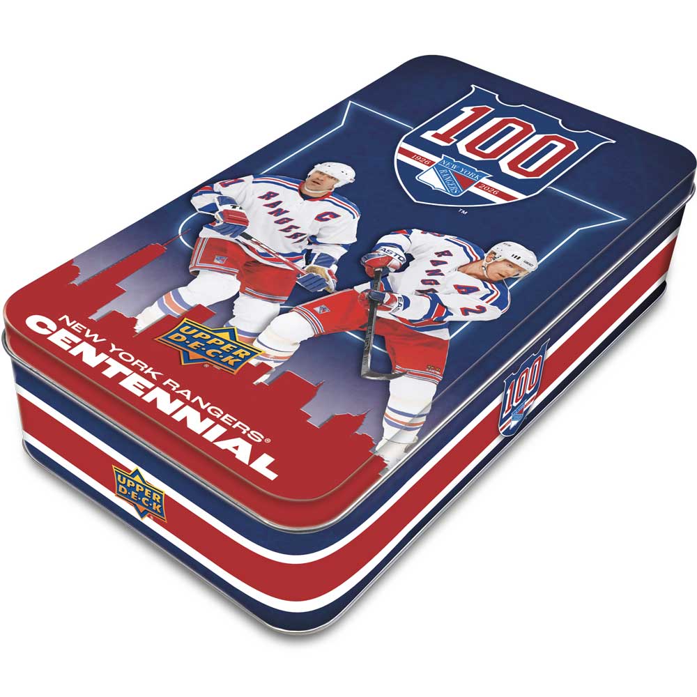 2025-26 Upper Deck New York Rangers Centennial Hobby Tin